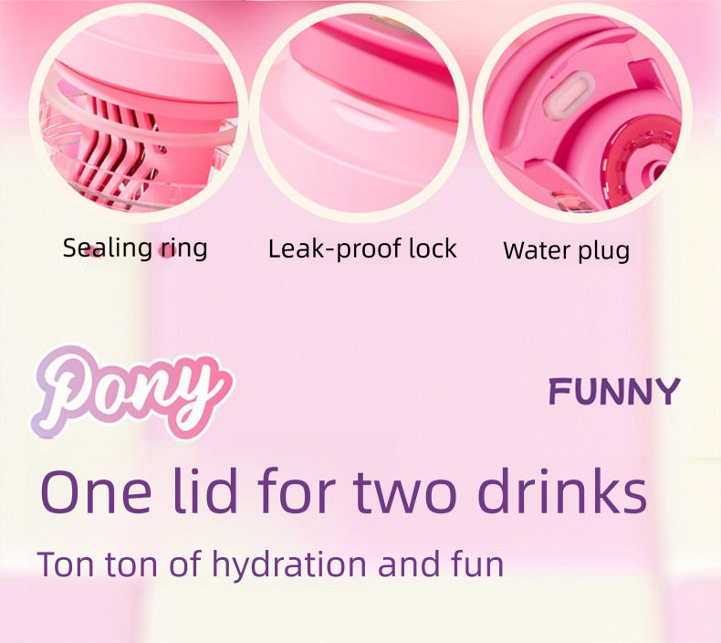 My Little Pony Plastic Cup Portable Cute Handheld Student