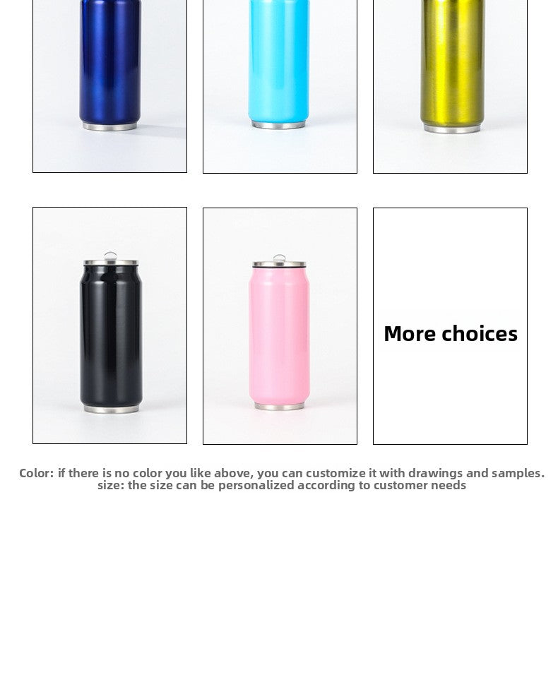 Can Vacuum Insulated Cup Simple Coke Straw Cup