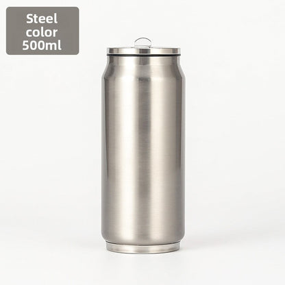 Can Vacuum Insulated Cup Simple Coke Straw Cup