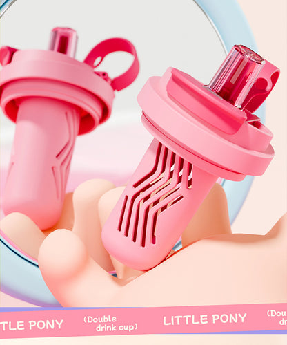 My Little Pony Plastic Cup Portable Cute Handheld Student