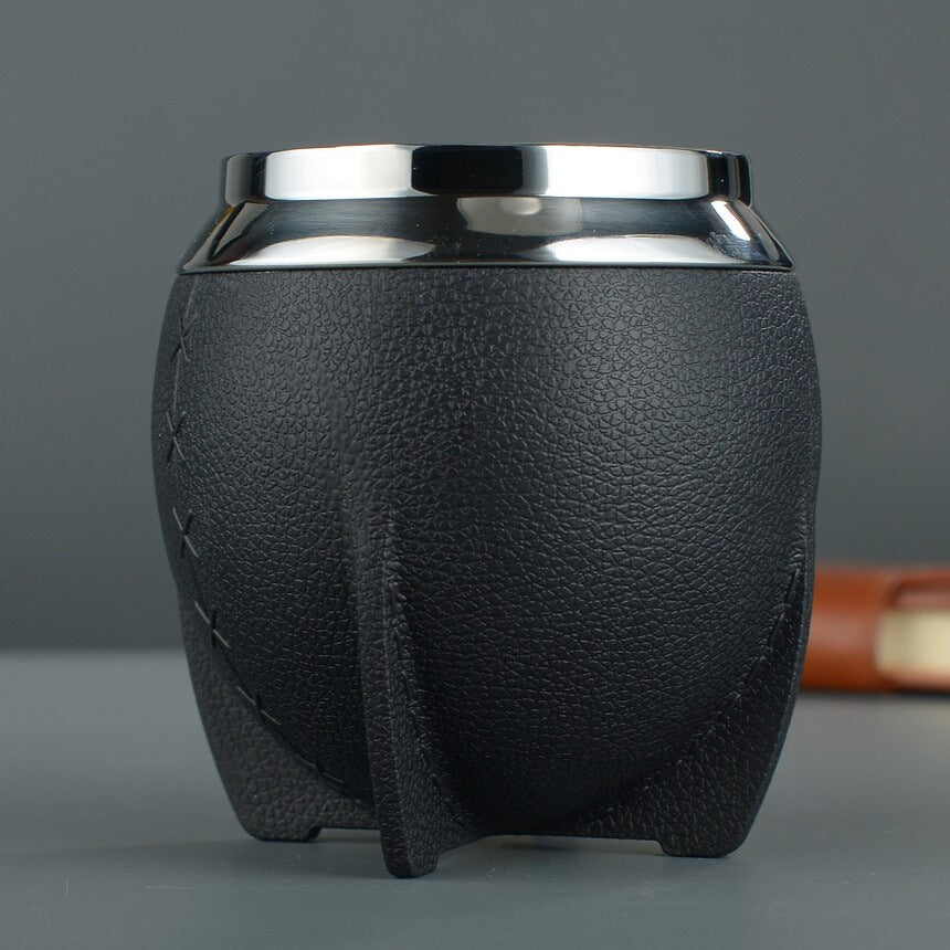 304 Stainless Steel Mada Cup Double Insulated U-Shaped Portable Coffee Cup