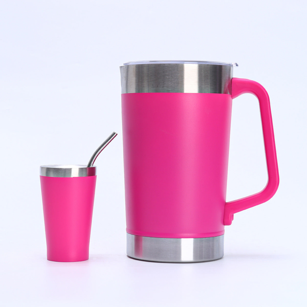 1.9L Large Capacity Durable 304 Stainless Steel Thermos Cup