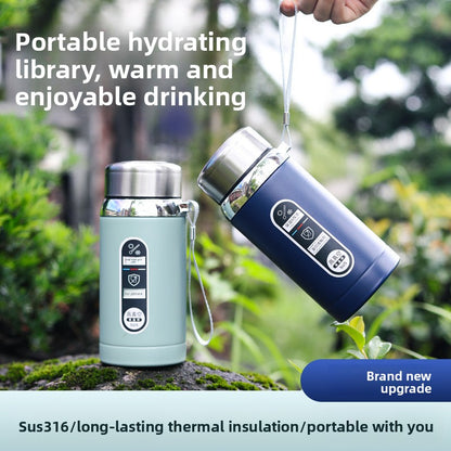 316 Stainless Steel Tea Water Separation Insulation Outdoor Portable Sports Water Bottle