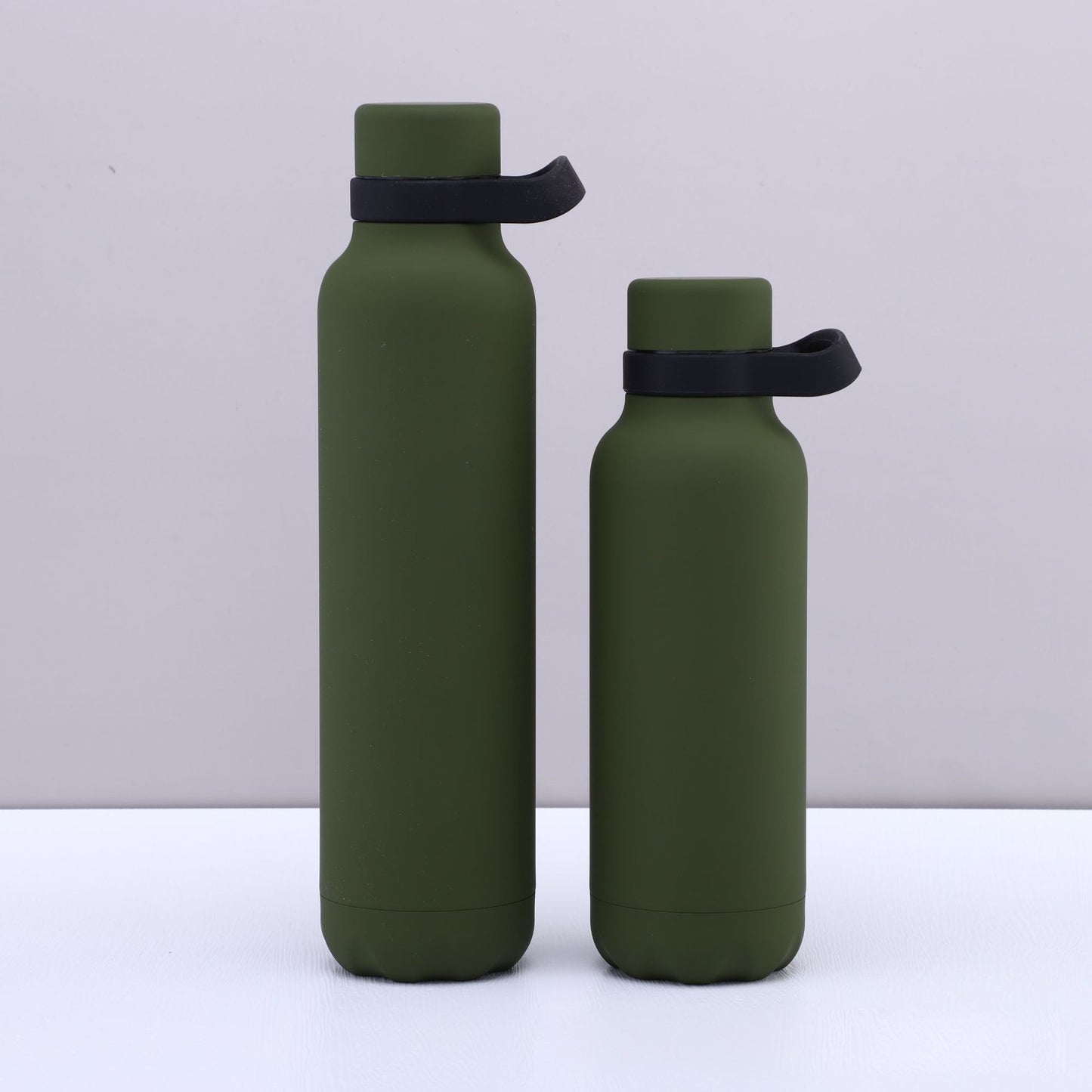 Outdoor Portable 304 Stainless Steel Sports Water Bottle Handheld