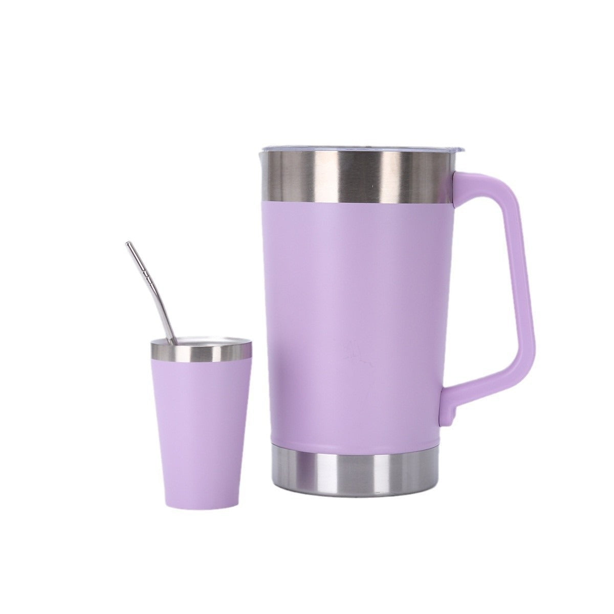 1.9L Large Capacity Durable 304 Stainless Steel Thermos Cup