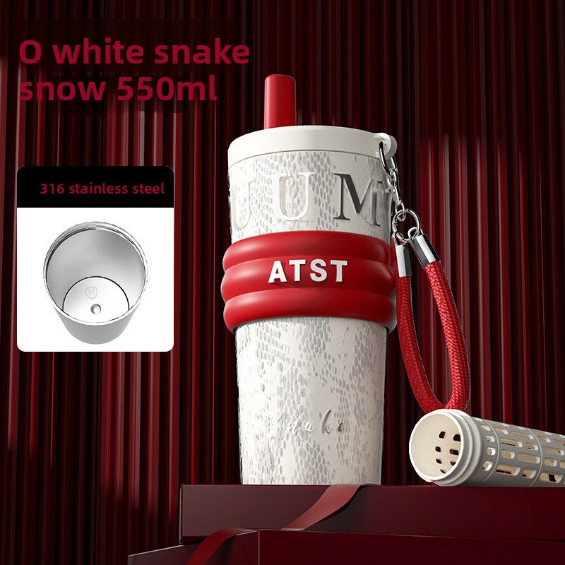 Year of the Snake Limited Edition Insulated Cup 316 Coffee Cup Portable Travel Mug
