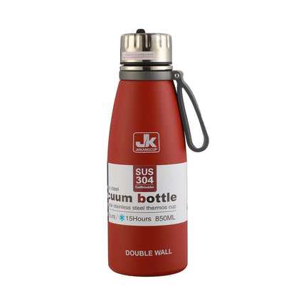 Coke Bottle 304 Stainless Steel Insulated Cup with Strap for Sports and Outdoor Use