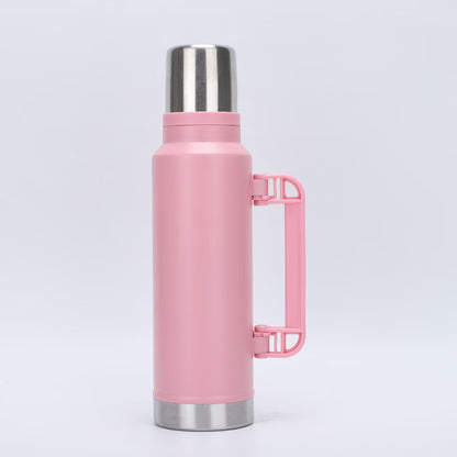 Outdoor Travel Kettle Large Capacity Portable Insulated Cold and Hot Water Bottle with Handle