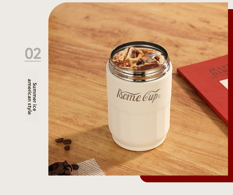 316 Stainless Steel Insulated Cup Portable Folding Handheld Coffee Cup