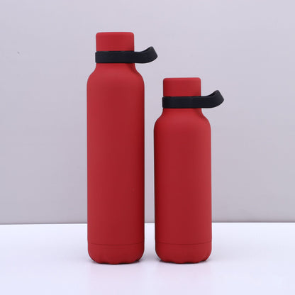 Outdoor Portable 304 Stainless Steel Sports Water Bottle Handheld