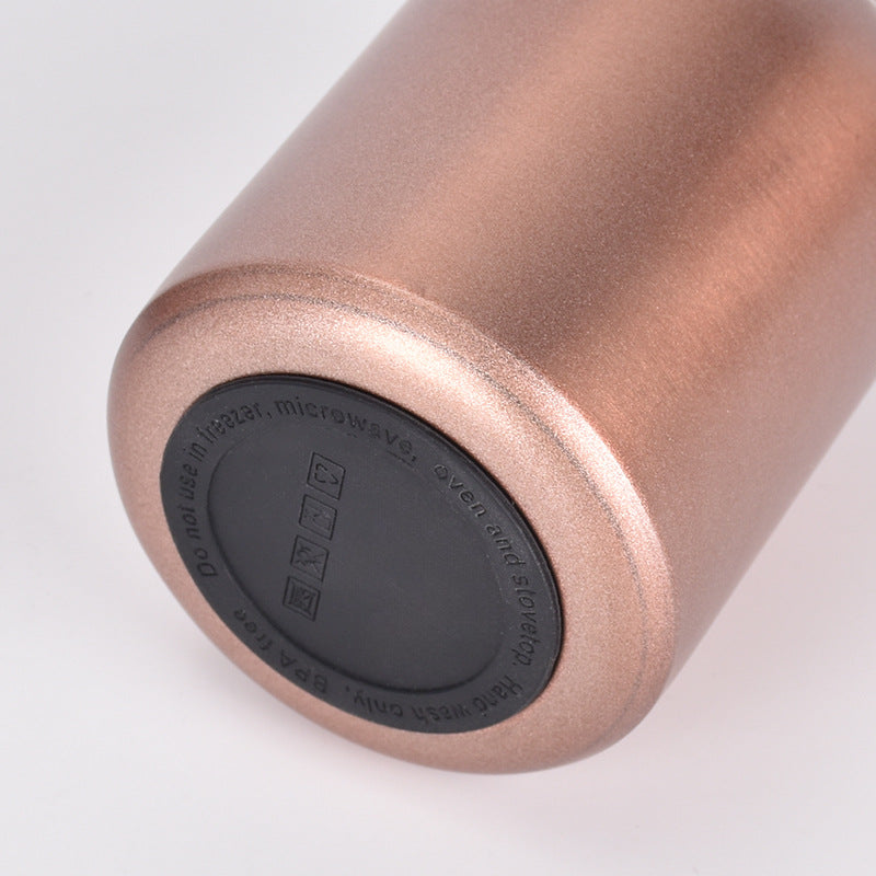 Mini 304 Stainless Steel Insulated Cup Outdoor Portable Ring Pocket Cup