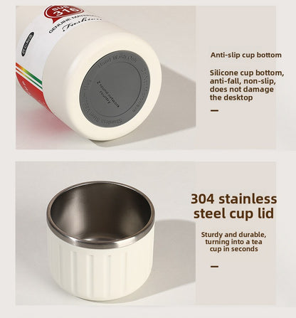 316 Stainless Steel Insulated Portable Temperature Display Handheld Kettle