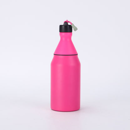 Fashion Small Mouth Bottle Simple Detachable 304 Stainless Steel Insulated Cup Portable with Strap