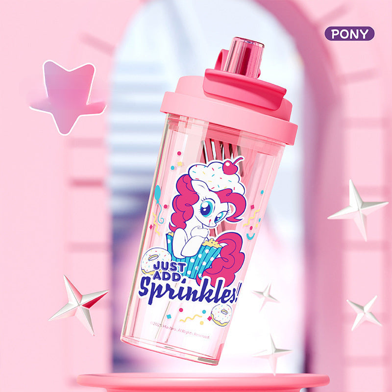 My Little Pony Plastic Cup Portable Cute Handheld Student