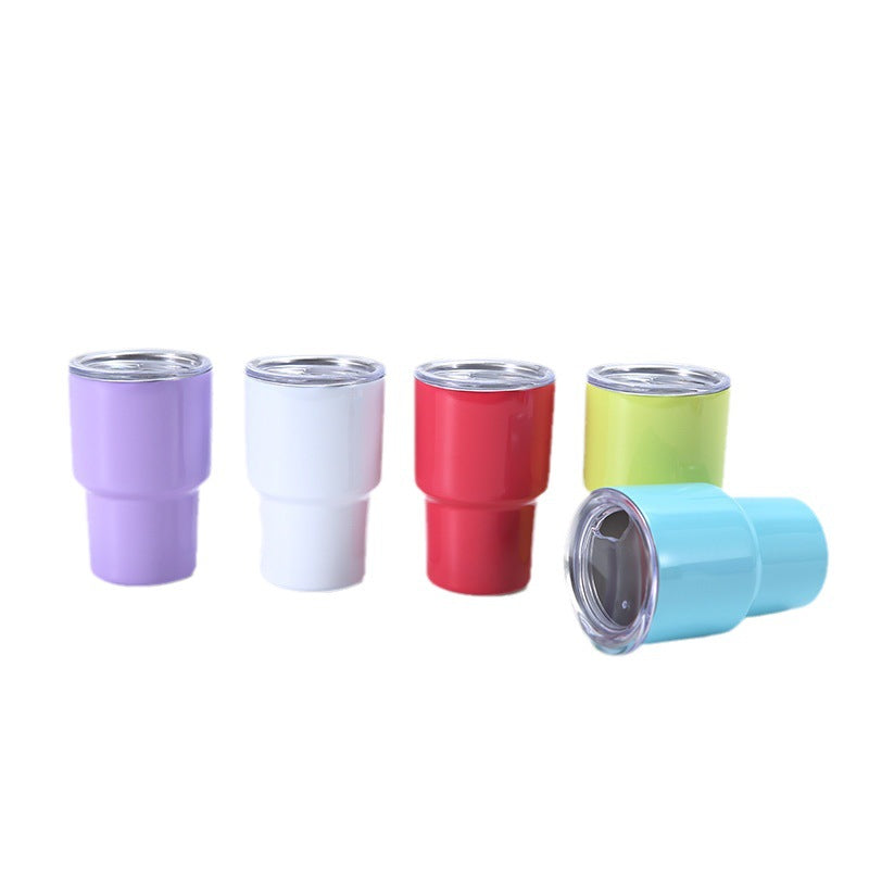 2oz Mini Compact Portable Straw Insulated Cold and Hot Cup