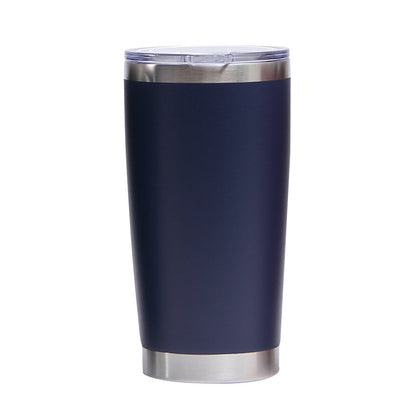 20oz Stainless Steel Car Cup Double-layer Vacuum Car Portable Insulation Cold Beer Cup