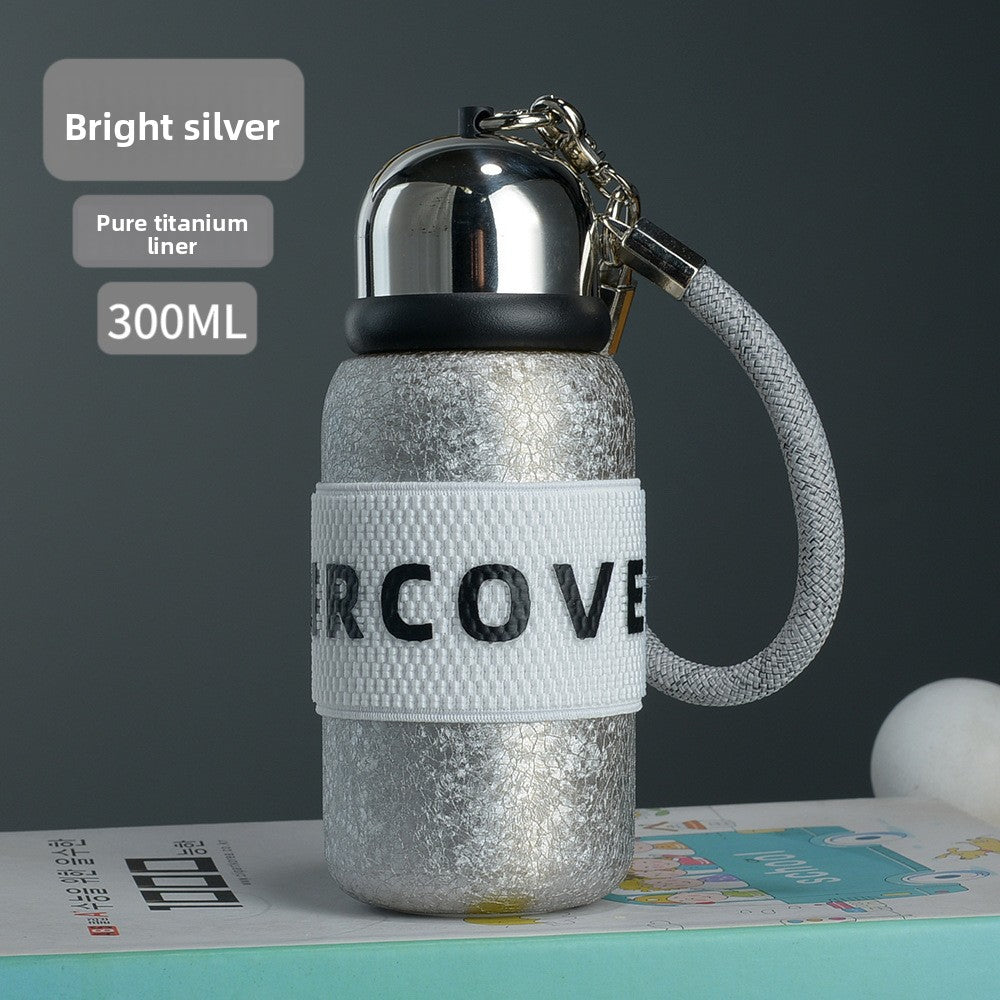 Pure Titanium Pocket Thermos Cup Upscale Portable
