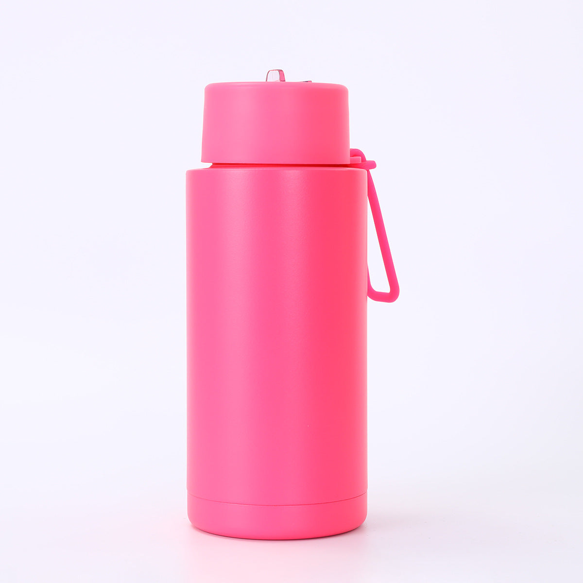 Simple Compact Handheld 304 Stainless Steel Insulated Cup Outdoor Portable Straw Cup