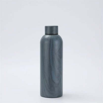 304 Stainless Steel Rubber Paint Small Mouth Bottle Thermos Cup Solid Color Minimalist