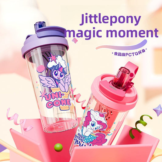 My Little Pony Plastic Cup Portable Cute Handheld Student