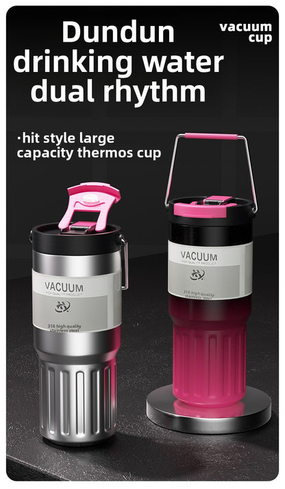 316L Stainless Steel Vacuum Tumbler Outdoor Portable Sports Water Cup