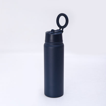 Magnetic Cover Phone Holder 304 Stainless Steel Insulated Cup
