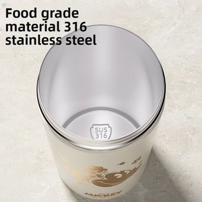 316 Stainless Steel Double Drinking Large Capacity Insulated Cup