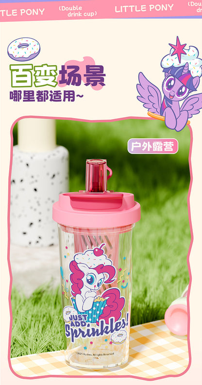 My Little Pony Plastic Cup Portable Cute Handheld Student