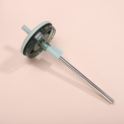 40oz Handle 304 Stainless Steel Straw Cup Outdoor Sports Leakproof