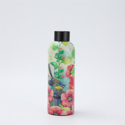 304 Stainless Steel Rubber Paint Small Mouth Bottle Thermos Cup Solid Color Minimalist