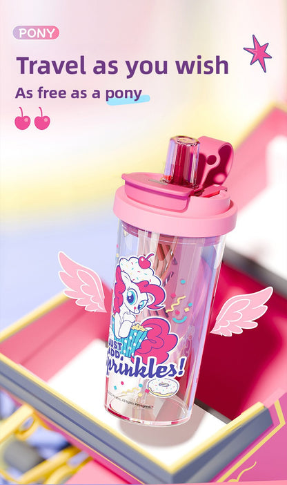 My Little Pony Plastic Cup Portable Cute Handheld Student