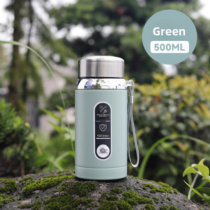 316 Stainless Steel Tea Water Separation Insulation Outdoor Portable Sports Water Bottle