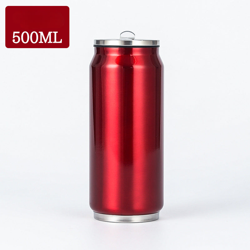 Can Vacuum Insulated Cup Simple Coke Straw Cup