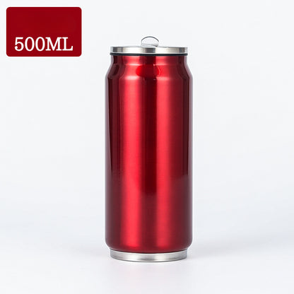 Can Vacuum Insulated Cup Simple Coke Straw Cup