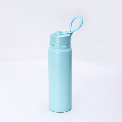 Magnetic Cover Phone Holder 304 Stainless Steel Insulated Cup