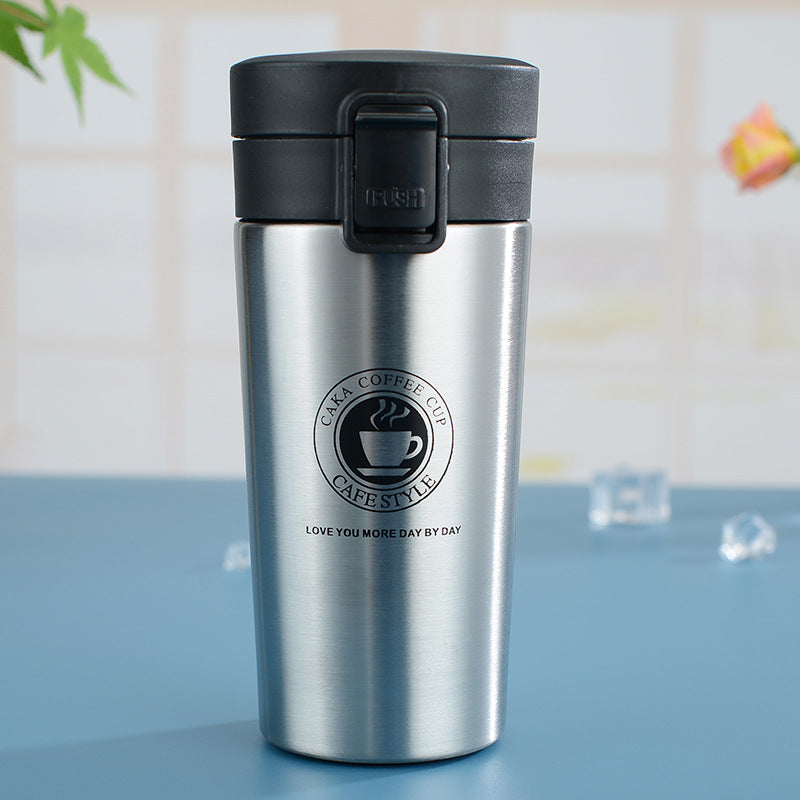 Bouncing Coffee Cup Portable Thermos Cup Business Gift Office Water Cup
