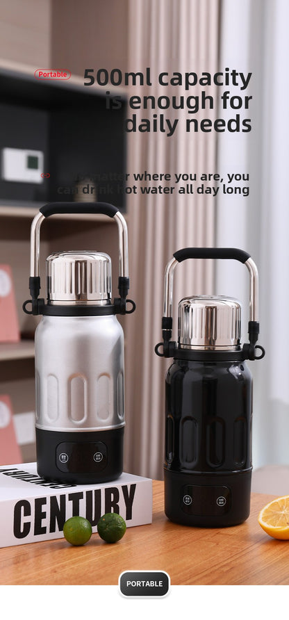 Intelligent Heating Temperature Control Boiling Water 316 Stainless Steel Thermos Cup