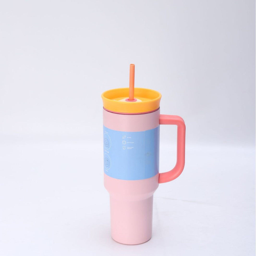 40oz Handle Cup 304 Stainless Steel Suitable for Car Cup Holder