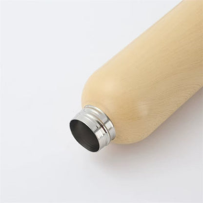 304 Stainless Steel Rubber Paint Small Mouth Bottle Thermos Cup Solid Color Minimalist