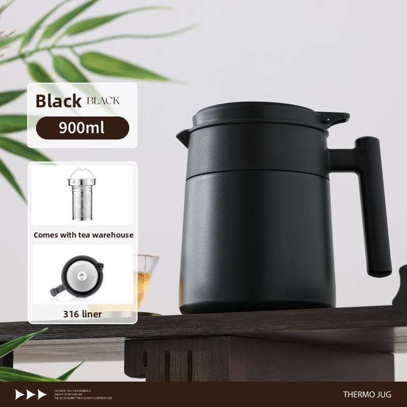 316L Stainless Steel Insulated Kettle Household Vacuum Coffee Pot Tea Kettle