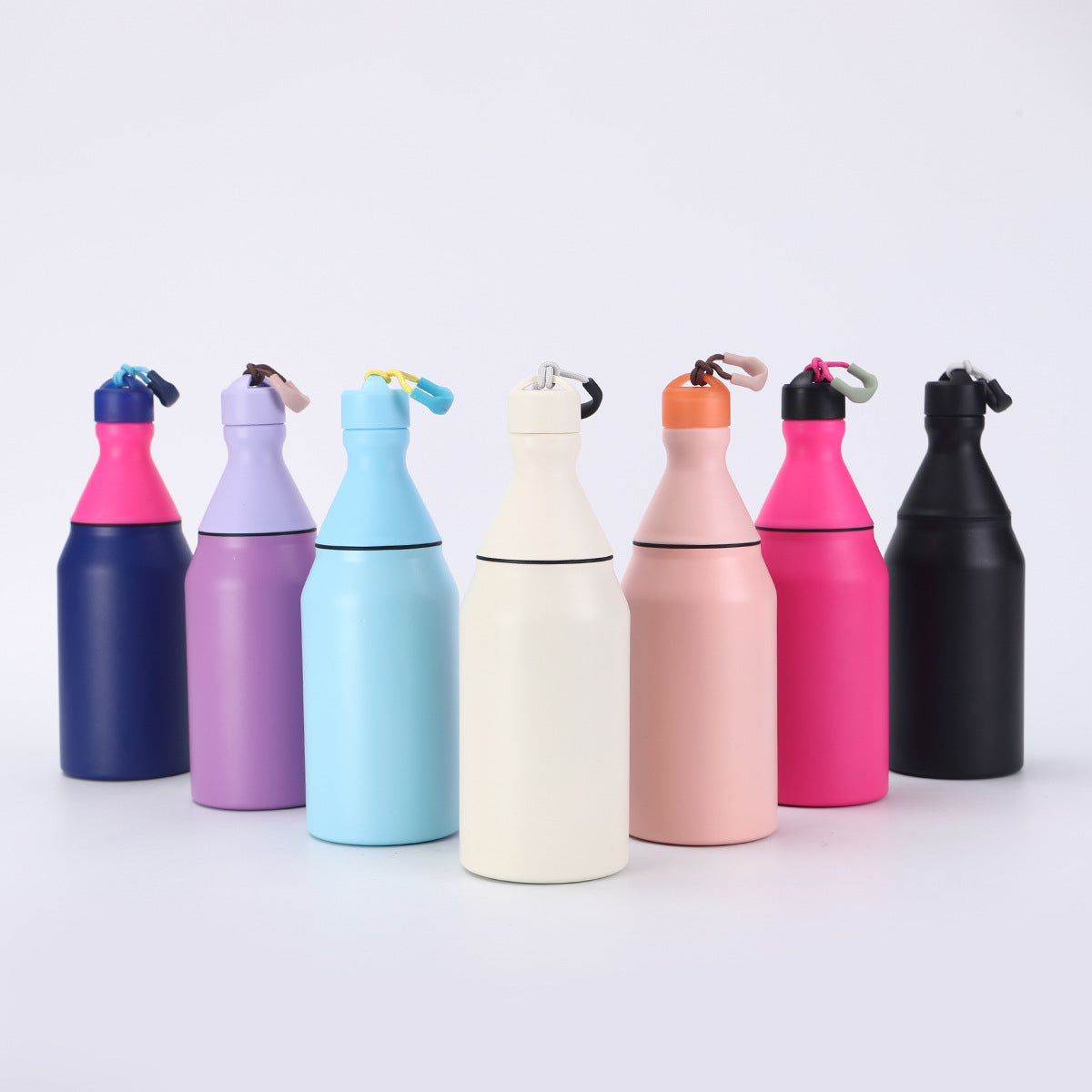 Fashion Small Mouth Bottle Simple Detachable 304 Stainless Steel Insulated Cup Portable with Strap