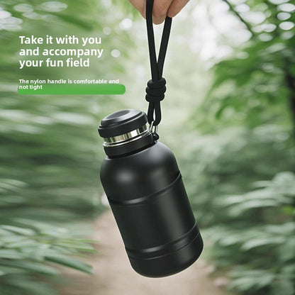 Large Capacity Outdoor Mountaineering Thermal Pot 316 Stainless Steel