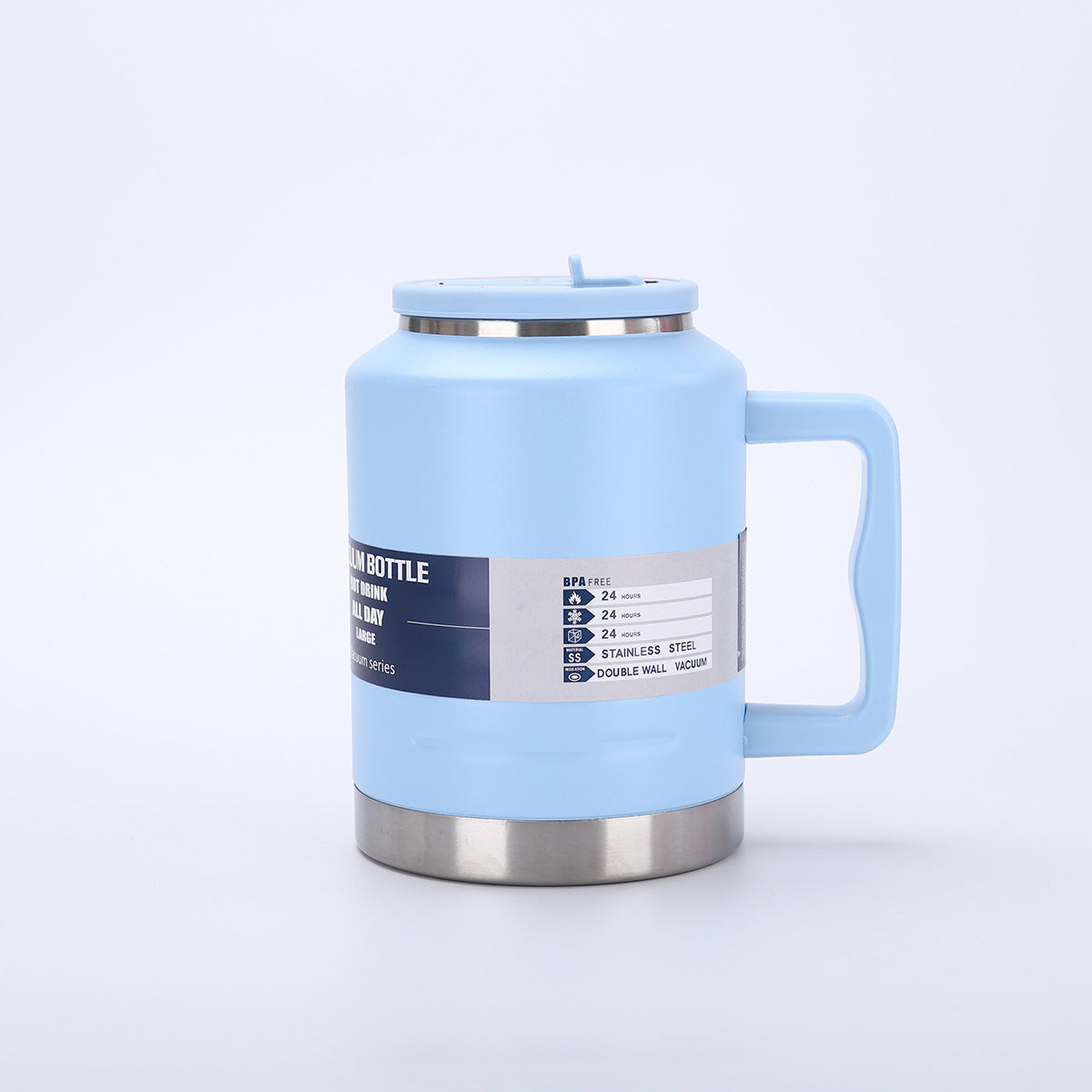 304 Stainless Steel Large Capacity Double-layer Vacuum Insulated Kettle