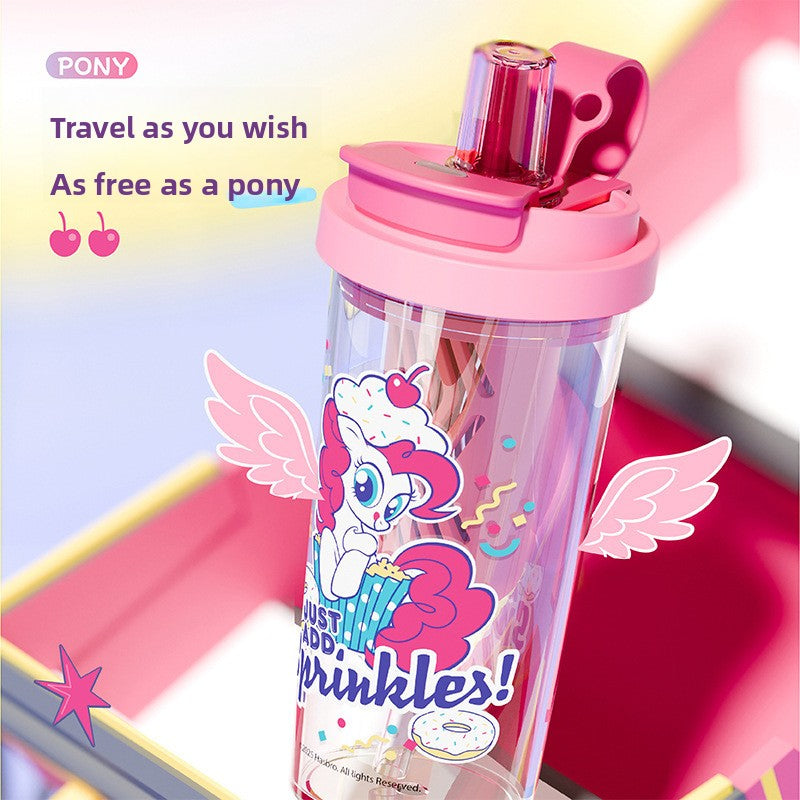 My Little Pony Plastic Cup Portable Cute Handheld Student