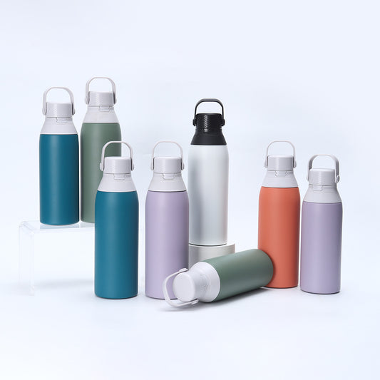 Portable Sports 304 Stainless Steel Double-layer Vacuum Insulated Cup