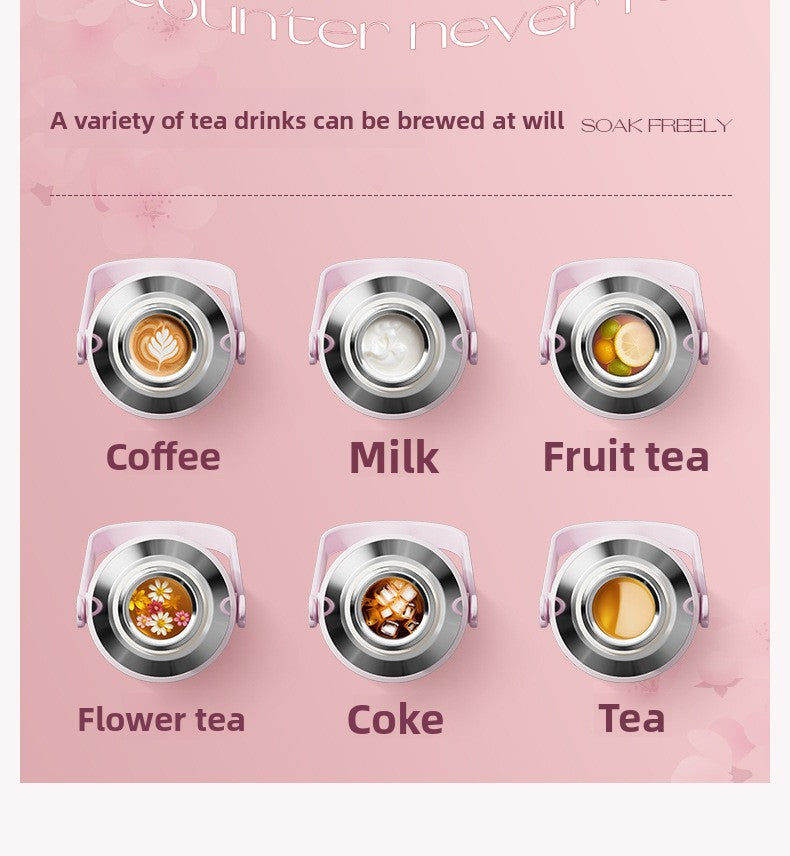 Large Capacity Insulated 316 Stainless Steel Sakura Water Cup