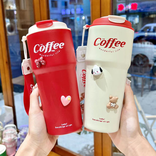 304 Stainless Steel Coffee Cup Portable Travel Insulated Cup
