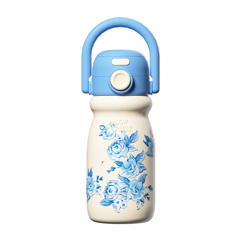 Cartoon Children's Insulated Cup 316 Stainless Steel Portable Tote Bottle