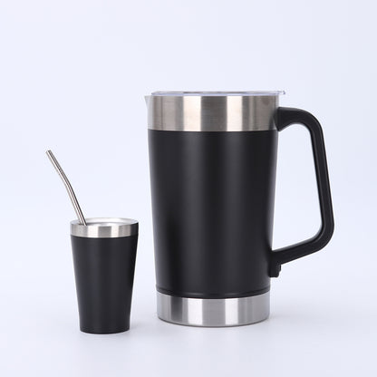 1.9L Large Capacity Durable 304 Stainless Steel Thermos Cup
