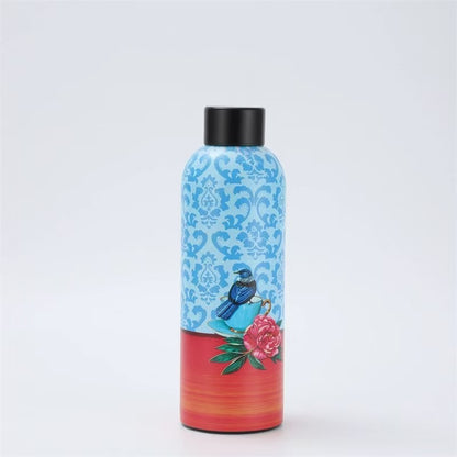 304 Stainless Steel Rubber Paint Small Mouth Bottle Thermos Cup Solid Color Minimalist